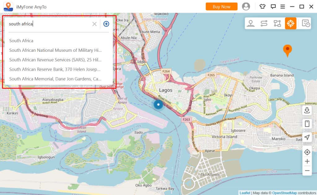 Cómo falsificar su ubicación GPS en iPhone 10