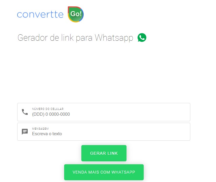 Cómo generar un enlace de WhatsApp desde Covertte