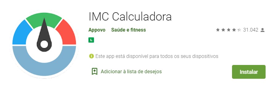 Calculadora de IMC - Aplicaciones para calcular el IMC en Android