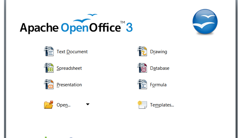 OpenOffice es una opción de código abierto