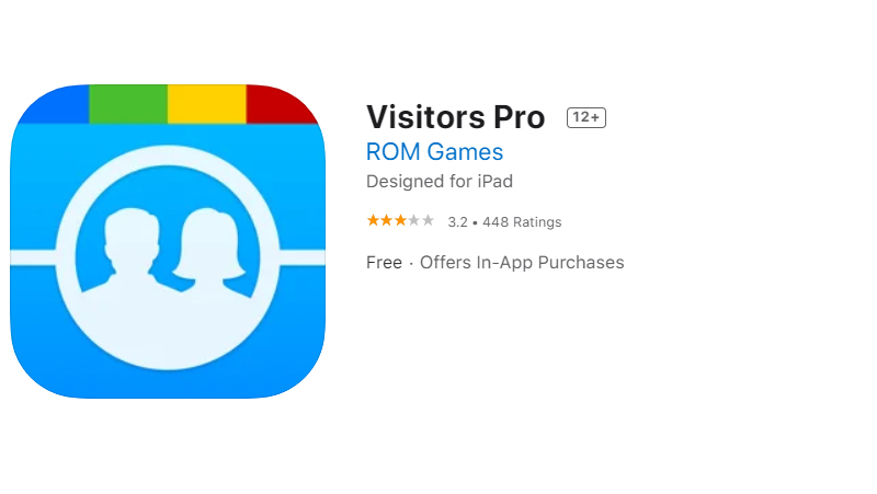 Visitantes Pro es genial para iOS