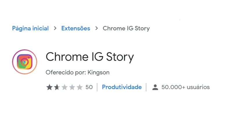 Chrome ig Story permite descargar historias en la PC