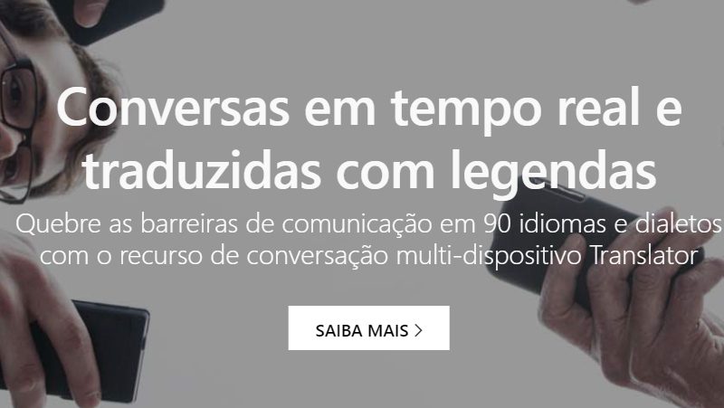 Microsoft Translate es una de las mejores opciones de traductor de inglés a portugués