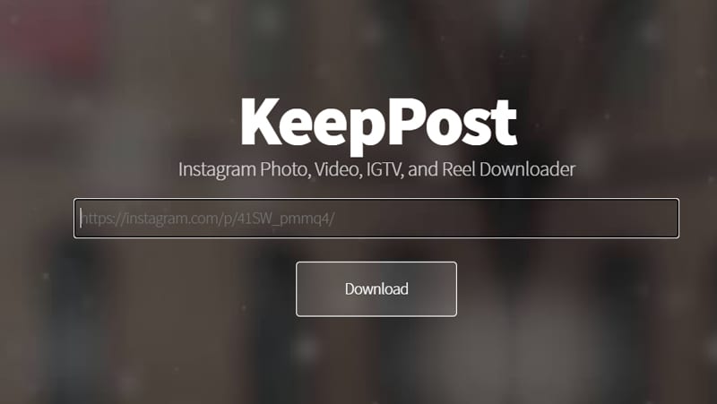 KeepPost es súper limpio y práctico