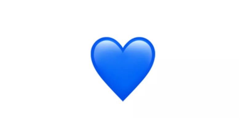 conoce el significado del corazón azul