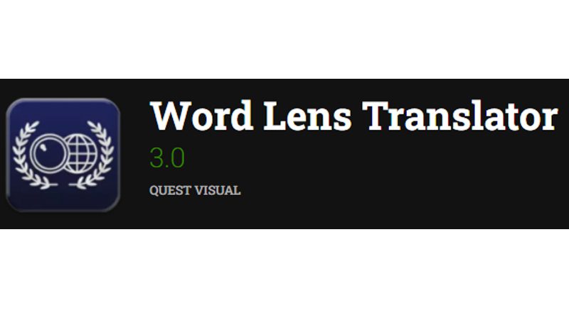 world lens es una gran aplicación para android